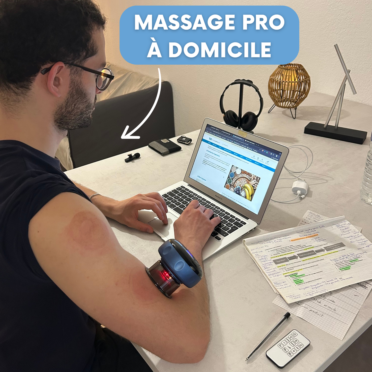Ventouse+® : Ventouse de Massage Intelligente