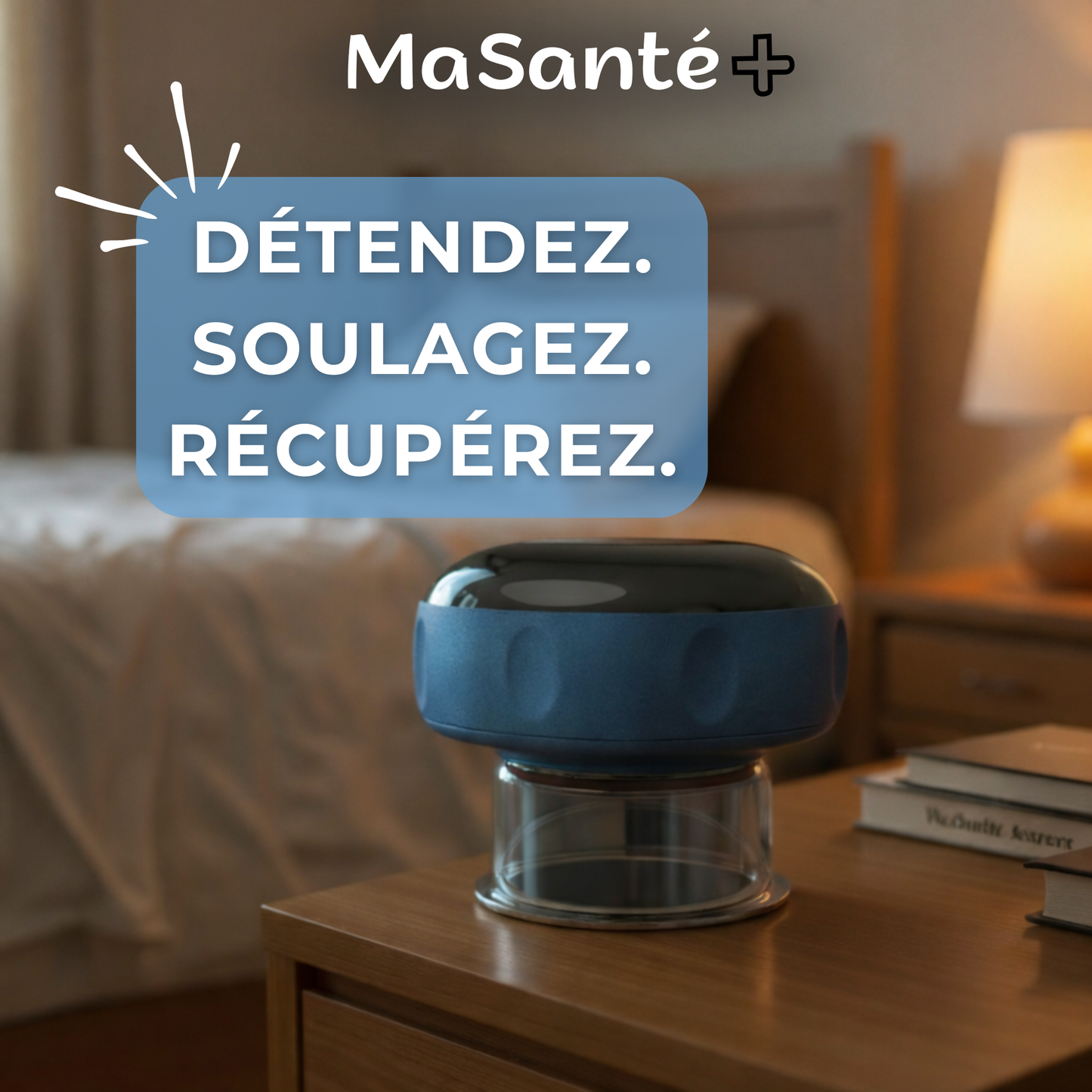 12 levels Ventouse+® : Masseur Intelligent
