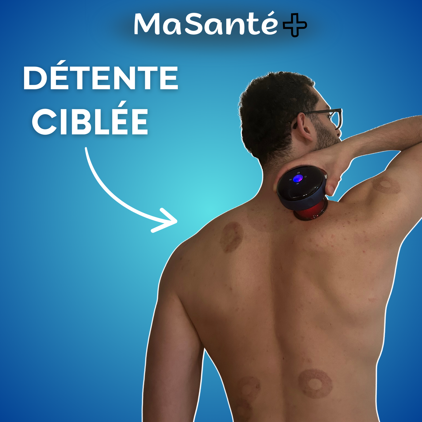 12 levels Ventouse+® : Masseur Intelligent