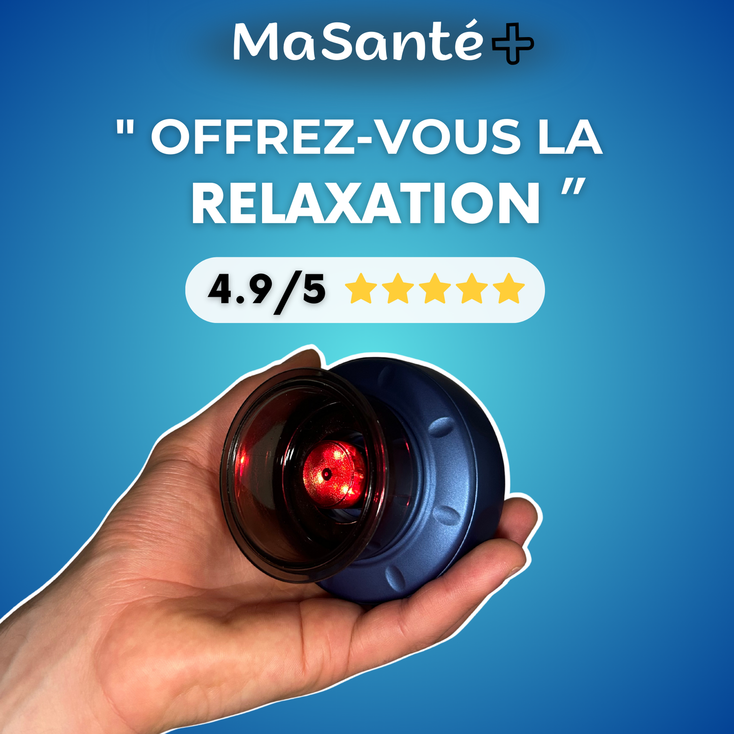 12 levels Ventouse+® : Masseur Intelligent